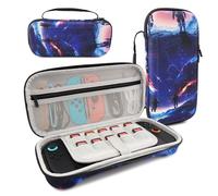 XINGFUDAO Carrying Case Suitable for Nintendo Switch 2 (2025), Switch 2 Case with Accessories Pouch, Switch 2 Console Travel Bag, Multicolor