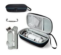 XINGFUDAO Coque rigide compatible avec Insta 360 Flow Pro/Insta 360 Flow avec stabilisateur de smartphone alimenté par l'IA, sac de protection antichoc pour perche à selfie avec bande, facile à