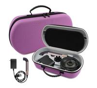 XINGFUDAO Étui de transport compatible avec sèche-cheveux Dyson Supersonic R, sac de voyage rigide compatible avec accessoires Dyson Supersonic R, violet