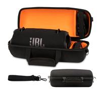 XINGFUDAO Étui de transport rigide compatible avec le haut-parleur JBL Xtreme 3/4, étanche et avec une bandoulière, prend en charge le stockage des alimentations rechargeables et des accessoires