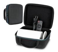 XINGFUDAO Housse étui rigide de voyage pour projecteur Magcubic HY300/MINI HY300 - résistant à l'eau, aux rayures et facile à nettoyer - idéal pour mini projecteur, Noir , Compacte