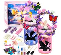 XINGGANG Cadeau 6-14 Ans, Jouet 7 8 9 10 Ans Activites Manuelles pour Enfants Veilleuse Enfant 8-12 Ans Loisirs Créatifs Fille 9 10 11 Ans Cadeau Anniversaire Fées Lanternes