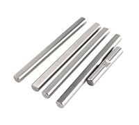 XINGLIDA 2,4 pièces de mouvement 4 longues + 1 tige courte en acier à roulement de type D tige tige plate rail linéaire longueur ronde 30 mm 60 mm barre ronde