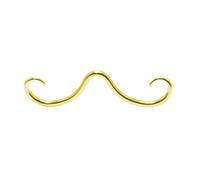 XINGLIDA Anneaux de nez en acier inoxydable Mode Septum Moustaches Anneaux de nez Piercing Bijoux Septum Piercing Cintre pour Femmes Hommes Moustache Autorité du Corps Mode Unique
