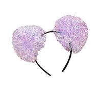 XINGLIDA Bandeau à cheveux en forme de boule de guirlande, joli serre-tête pour Pâques, spectacles, festivals, cadeaux pour amis et adolescents (PL#)