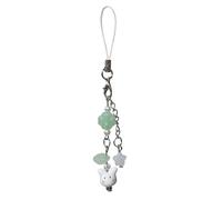 XINGLIDA Bijou fantaisie, multi-usages, breloque en forme de lapin faite à la main, en perles, belle sangle de téléphone, accessoire élégant, portable pour un décor à la mode, Größenreferenzbild,