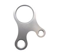 XINGLIDA Boucle de corde en alliage métallique, tendeur de câble de camping, 3 trous, nœud de consentement, accessoire de tente de camping