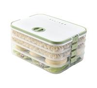 XINGLIDA Bouletage Congélateur À Plusieurs Couches avec Temporisation Date Clear Cuisine Rangement Boîte Accessoire pour Wontons Plus