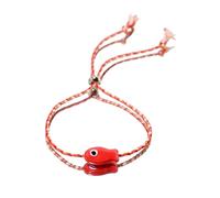 XINGLIDA Bracelet à breloques Poisson Céramique Vivant Inspire Poignet Rinçage Bijoux pour Femmes Design Portable Robuste Tirer Bracelet à Corde