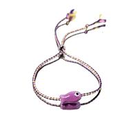 XINGLIDA Bracelet à breloques Poisson Céramique Vivant Inspire Poignet Rinçage Bijoux pour Femmes Design Portable Robuste Tirer Bracelet à Corde