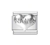XINGLIDA Bracelet avec lettres de cœur en acier inoxydable robuste pour créations de bijoux personnalisées, composants de bijoux de mode