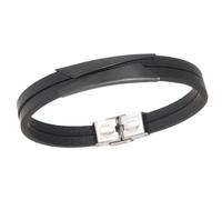 XINGLIDA Bracelet élégant en cuir synthétique avec fermeture réglable - Accessoire pour tenues décontractées et peaux sensibles - Bracelet élégant pour le quotidien