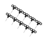XINGLIDA Broches de vis de tente réfléchissantes Équipement de camping lourd pour activités de plein air camping piquets de tente en plein air.