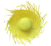 XINGLIDA Chapeau de paille mexicain tendance avec bord déchiré pour festivals Fiesta fête à thème mexicain chapeau de paille coloré sombrero chapeaux en vrac