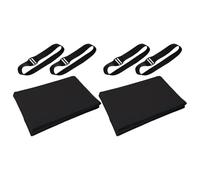 XINGLIDA Couvercle de tuyau d'évacuation d'air pliable lavable pour manchon d'isolation thermique de 5 à 5 9 pouces de diamètre Accessoire d'installation simple Manchon d'isolation thermique