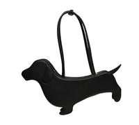 XINGLIDA Design unique de teckel, sac à bandoulière, sac à main, sac à main pour les amoureux des chiens et les femmes à la mode, Noir , Sehen Sie sich dieses Video Jahr