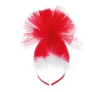 XINGLIDA Elastic Girl Mesh Hairhoop Jeu de rôle Accessoires pour cheveux avec décors Fées Histoire Chapeaux pour scènes pour enfants Bandeau à cheveux pour enfants