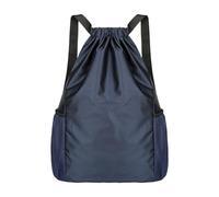 XINGLIDA Grand sac à dos avec cordon de serrage Sac de sport en tissu Oxford imperméable Sangle réglable pour basket-ball escalade randonnée Sac à dos de basketball spacieux avec bandoulière, bleu