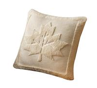 XINGLIDA Housse de coussin Halloween imitation poils de lapin Décoration de vacances pour canapé, chambre à coucher, Halloween