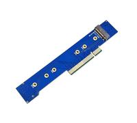XINGLIDA Interfaces PCIe Carte Split vers 2 Adaptateur de disque solide Convertisseur pour boîtier monté en rack 1U Large compatibilité