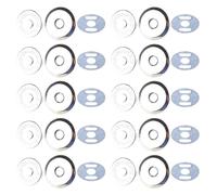 XINGLIDA Lot de 10 boutons-pression magnétiques en métal 14 mm 16 mm pour coudre des portefeuilles, sacs à main, sacs à main, travaux manuels