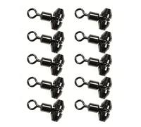 XINGLIDA Lot de 10 émerillons de pêche à 3 voies pour pêche en eau salée