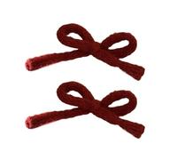 XINGLIDA Lot de 2 barrettes à cheveux en tricot avec nœud pour cheveux, accessoires pour cheveux (R#)