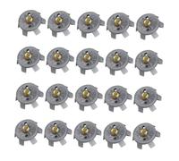XINGLIDA Lot de 20 crampons de rechange antidérapants pour chaussures de golf, rotations rapides, installation des niveaux de vis.