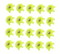 XINGLIDA Lot de 20 crampons de rechange antidérapants pour chaussures de golf, rotations rapides, installation des niveaux de vis.