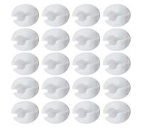 XINGLIDA Lot de 20 stoppeurs de chaîne de perles Stores Stores Décoration de rideau Perles aveugles Boucles de délimitation Accessoires