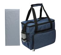 XINGLIDA Mallette de transport pour machine à coudre avec rembourrage amovible pour machine à coudre et accessoires de couture