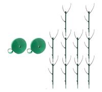 XINGLIDA Monstera Empilable Plantes Support Plante de Jardin Piquet de Support pour Intérieur Extérieur Structure d'escalade Empilable en Plastique