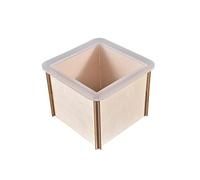 XINGLIDA Moule en silicone rectangulaire / carré en résine - Moule en résine époxy géométrique pour presse-papier - Séché