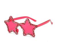 XINGLIDA Nouveauté Cadre scintillant pour spectacles et tenue quotidienne des années 2000 Accessoire de mode Bonbons Lunettes de soleil Festival de musique