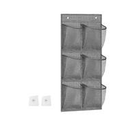 XINGLIDA Organiseur de salle de bain efficace à 6 compartiments, gain de place, avec 6 poches, sans tissu entrelacé