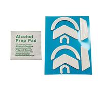 XINGLIDA Patins de Souris Pieds de Souris Bord Courbé pour G502X Tapis de Souris Sans Fil Antidérapant Blanc 2 Ensembles