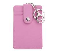 XINGLIDA Porte-badge portable, couverture de carte de bus pour étui, bureau, travail, porte-clés