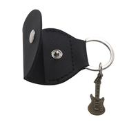 XINGLIDA Porte-médiator de guitare en cuir synthétique - Étui pour médiator de guitare - Sac cadeau pour joueur de guitare, A#, 5.5*7*0.8cm