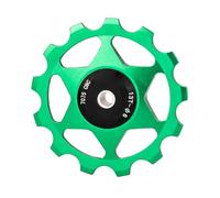 XINGLIDA Roue de guidage en alliage d'aluminium - Poulie arrière - Pièces de rechange - Roulement en métal 13T - Roue arrière - Poulie de vélo