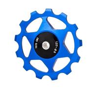 XINGLIDA Roue de guidage en alliage d'aluminium - Poulie arrière - Pièces de rechange - Roulement en métal 13T - Roue arrière - Poulie de vélo