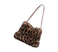 XINGLIDA Sac à bandoulière pour femmes Sac à main fourré en peluche Sacs à main Sacs à main décontractés Sacs à bandoulière Sacs à main avec sangles amovibles Sacs à main fourrés pour femmes, d