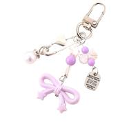 XINGLIDA Sac à clés papillon Chariot magique Accessoires pour sac à main Sac à dos Décorations de Saint-Valentin Cadeaux Papillon Arcs Porte-clés, K4611