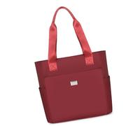 XINGLIDA Sac unisexe en tissu Oxford résistant aux larmes Sacs spacieux Plein air et trajets, rouge