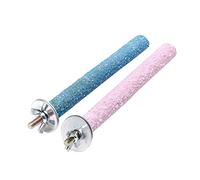 XINGLIDA Stand D'oiseau Perche en Bois Naturel Bar-broyage De Broyage