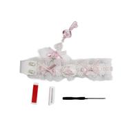 XINGLIDA Touche en tissu de dentelle polyvalente Ruban adhésif pour clavier avec design convivial Pour tous les scénarios Avec claviers noirs et blancs