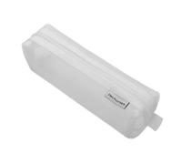 XINGLIDA Trousse à crayons simple Boîte transparente Grande capacité Trousse à crayons Soins scolaires pour les étudiants Sac de rangement spacieux Boîte transparente Grande capacité Stylo pour