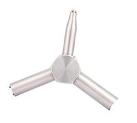 XINGLIDA Vannes de chargement à gaz - Clé triangulaire pour une prise en main confortable et un fonctionnement précis pour diverses tâches d'entretien - Valves en acier