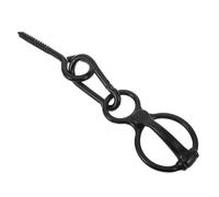 Xinglongs Anneau de fixation sécurisé pour chevaux en acier inoxydable avec boulon d'ancrage de sécurité pour remorque de grange, équipement d'écurie