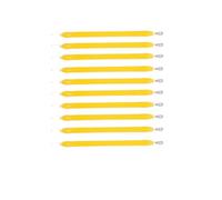 Xinglongs Lot de 110 perles de filament LED 3 V 100 mA 38 mm - Blanc chaud et froid (jaune)