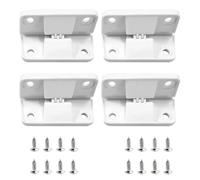 Xinglongs Lot de 12 charnières de rechange pour glacière avec 48 vis, kit de charnière universelle pour coffre à glace Coleman Yeti